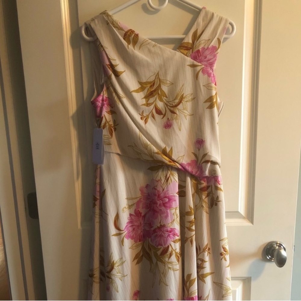 NWOT Donna Ricco floral dress - Picture 5 of 7